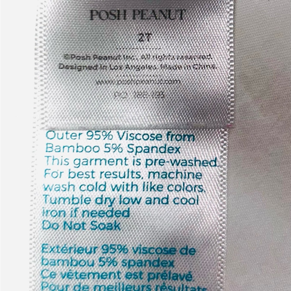 Posh Peanut heart design bubble sz 2T smoke free home - Picture 4 of 4